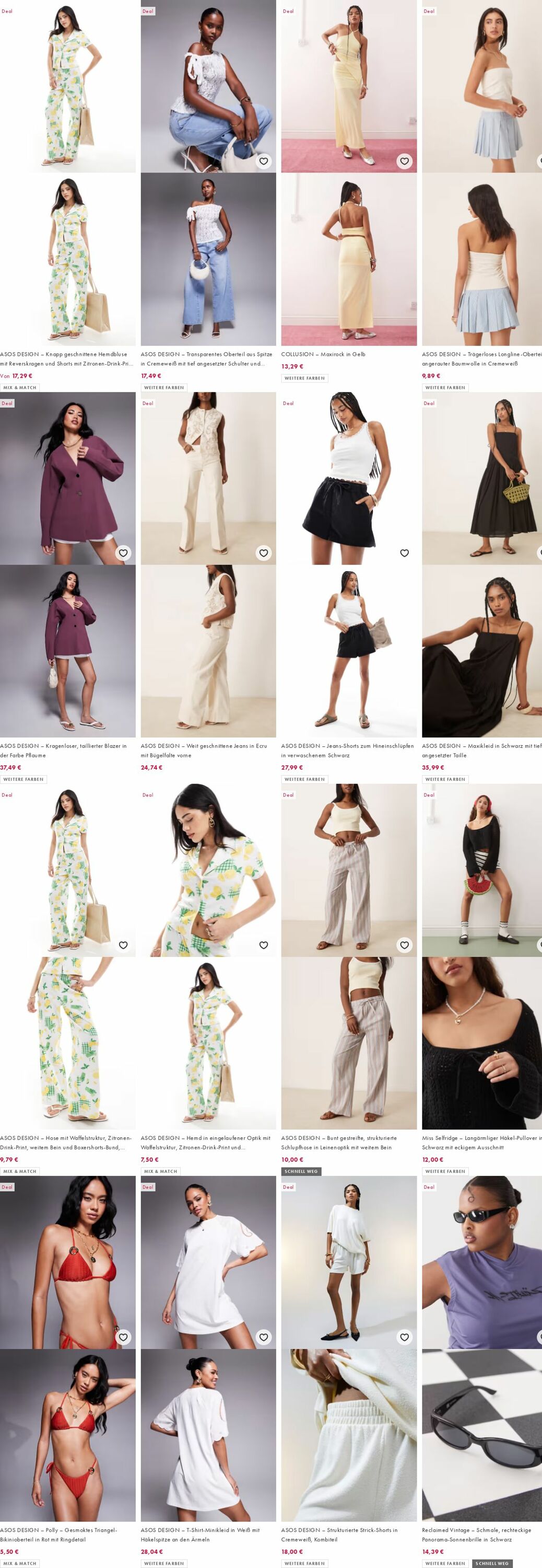 Prospekt Asos 25.08.2025 - 03.09.2025