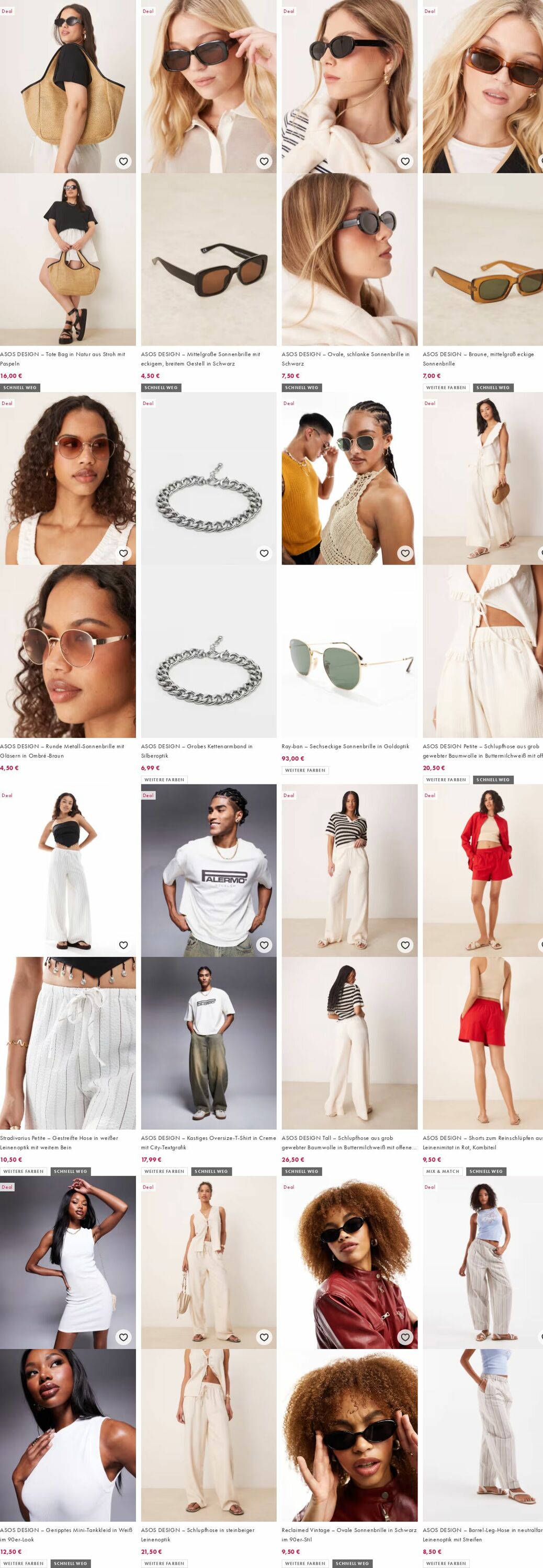 Prospekt Asos 25.08.2025 - 03.09.2025