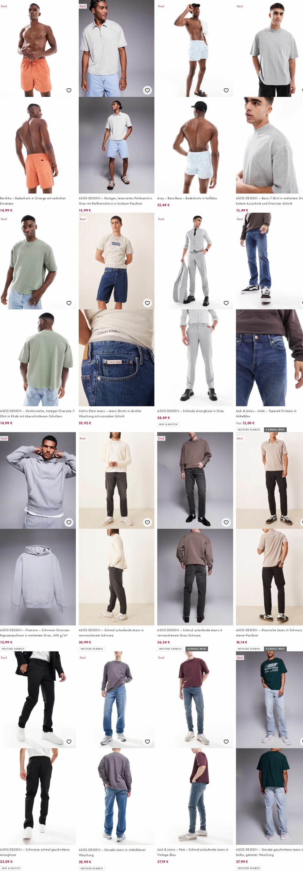 Prospekt Asos 25.08.2025 - 03.09.2025