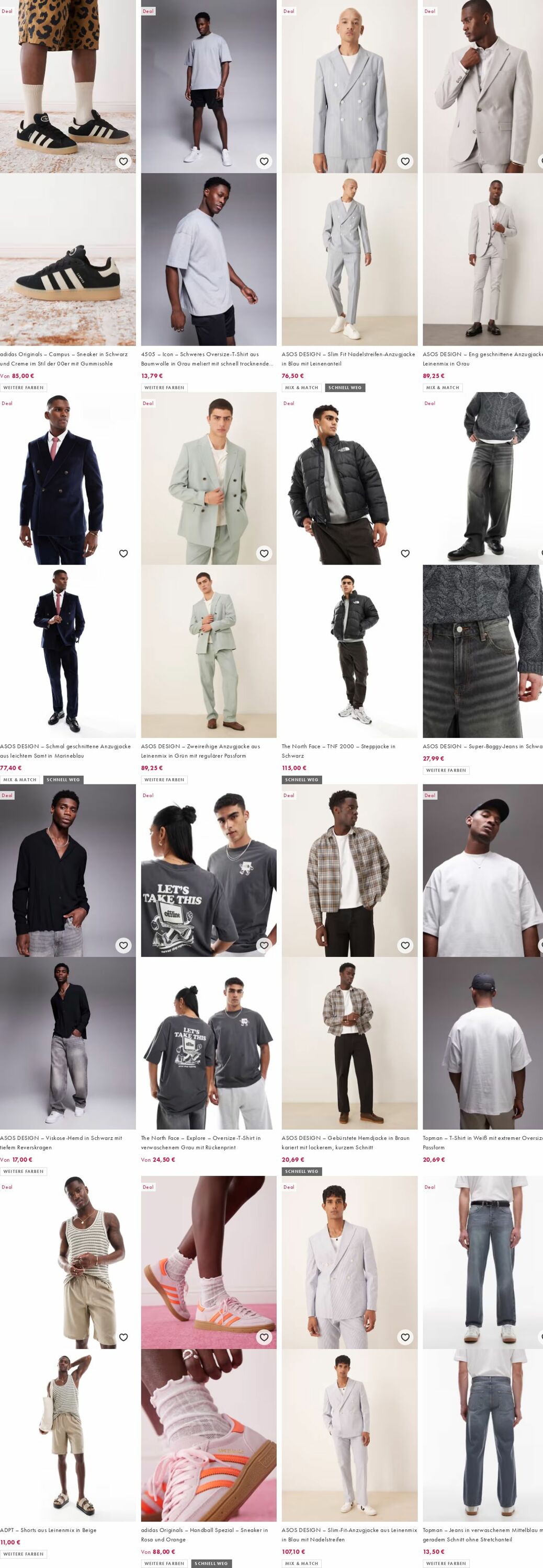 Prospekt Asos 25.08.2025 - 03.09.2025