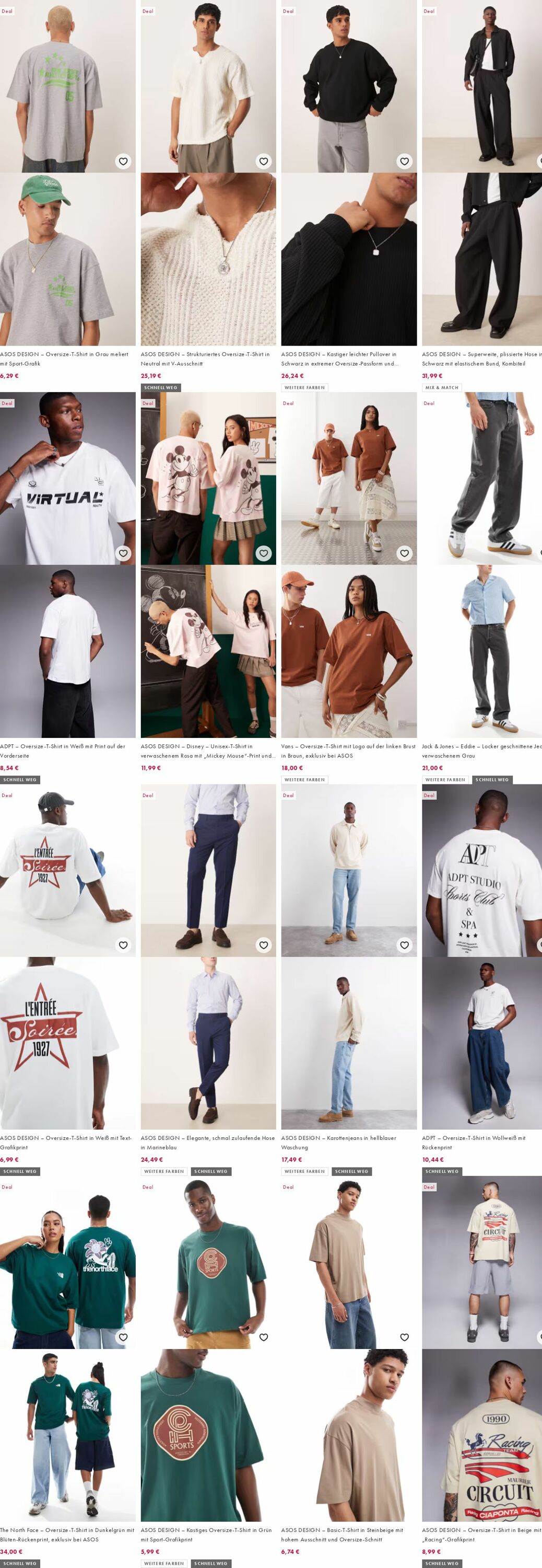 Prospekt Asos 25.08.2025 - 03.09.2025