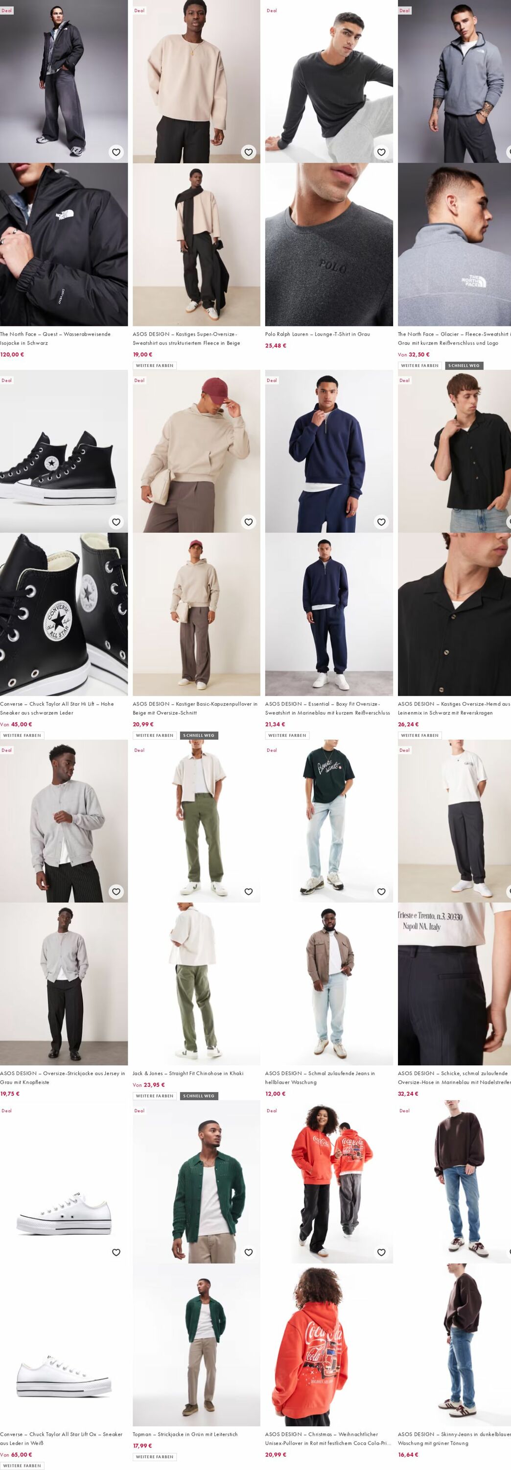 Prospekt Asos 25.08.2025 - 03.09.2025