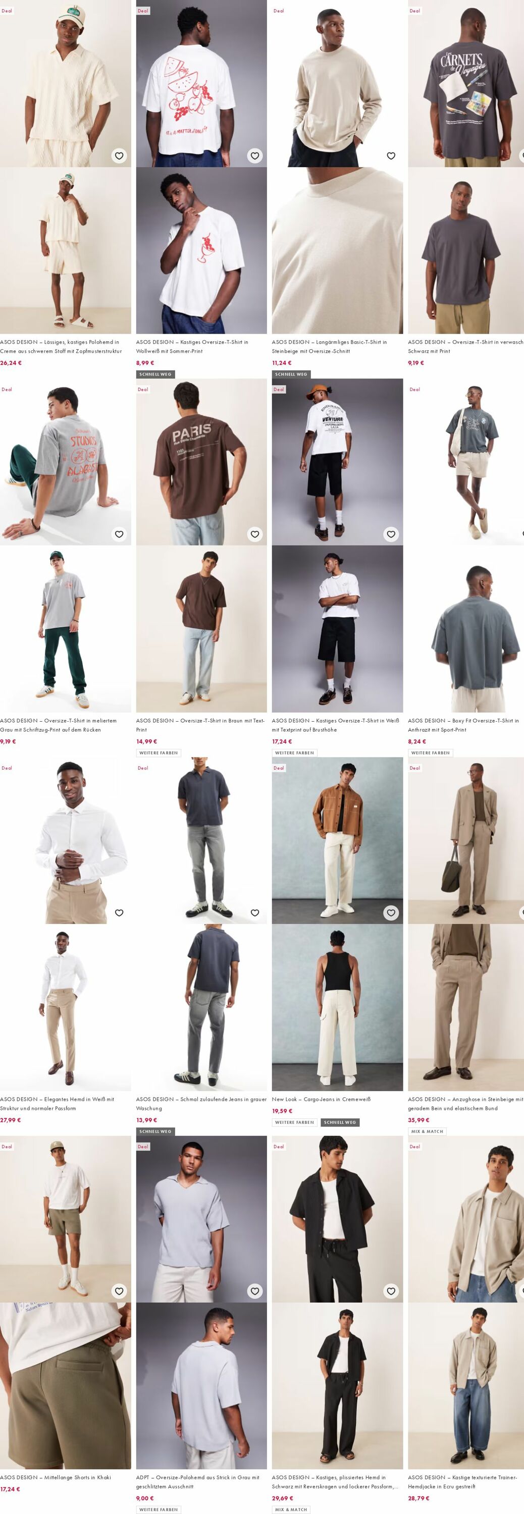 Prospekt Asos 25.08.2025 - 03.09.2025