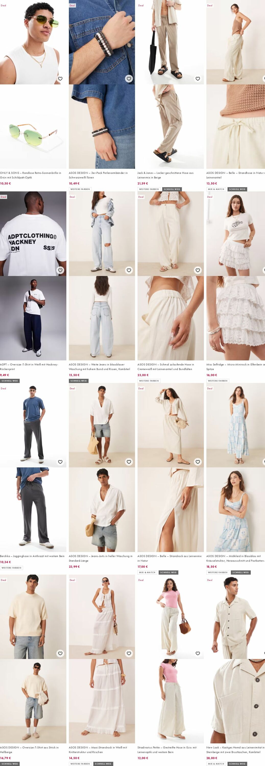 Prospekt Asos 25.08.2025 - 03.09.2025