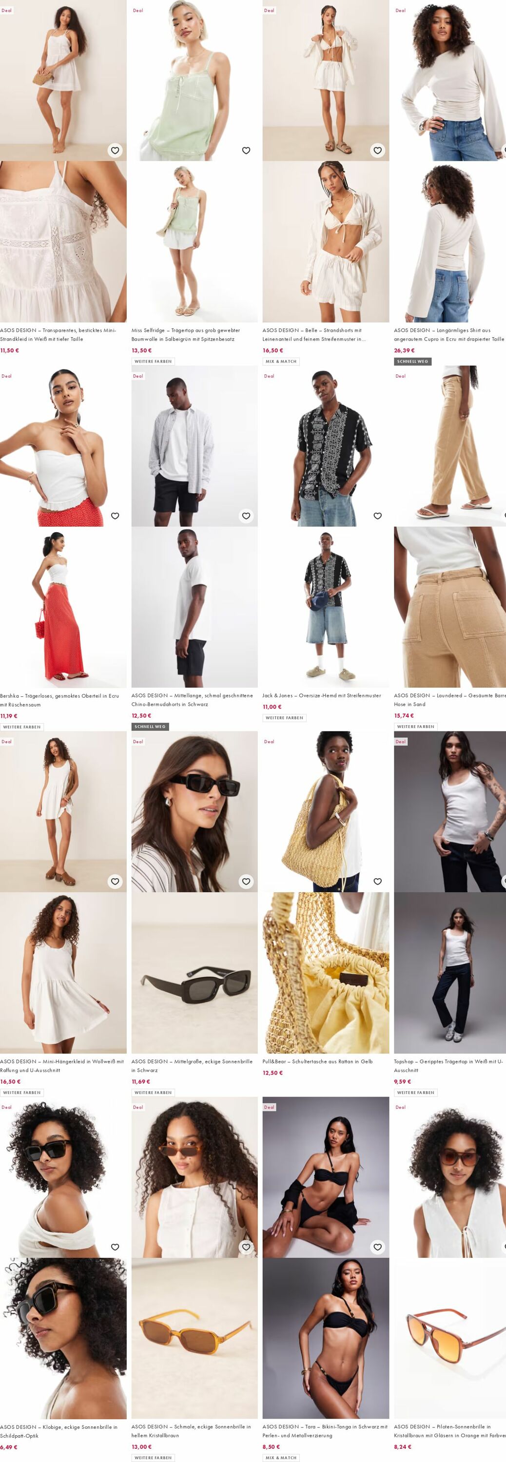 Prospekt Asos 25.08.2025 - 03.09.2025