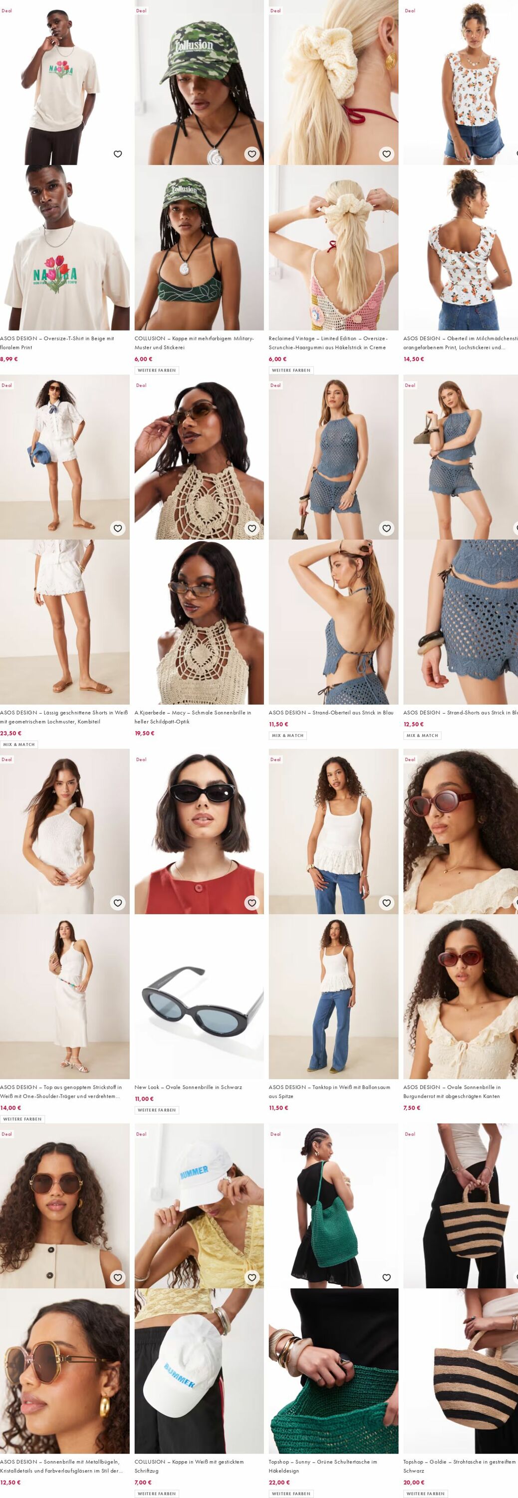 Prospekt Asos 25.08.2025 - 03.09.2025