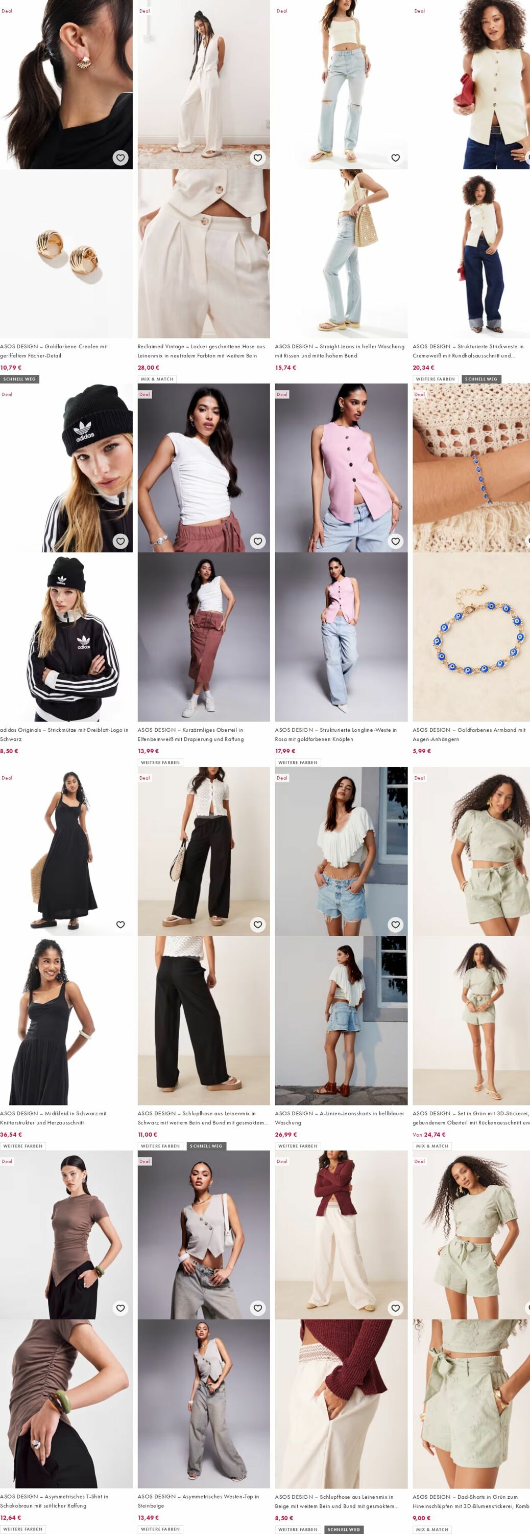 Prospekt Asos 25.08.2025 - 03.09.2025