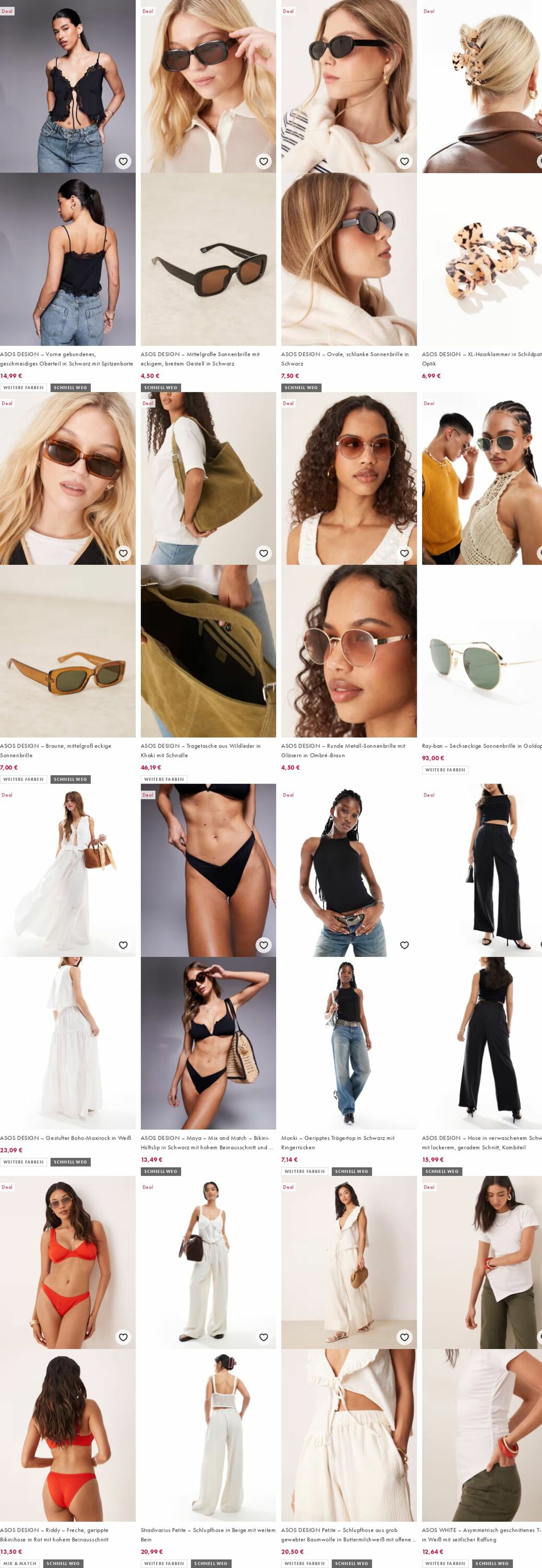 Prospekt Asos 25.08.2025 - 03.09.2025