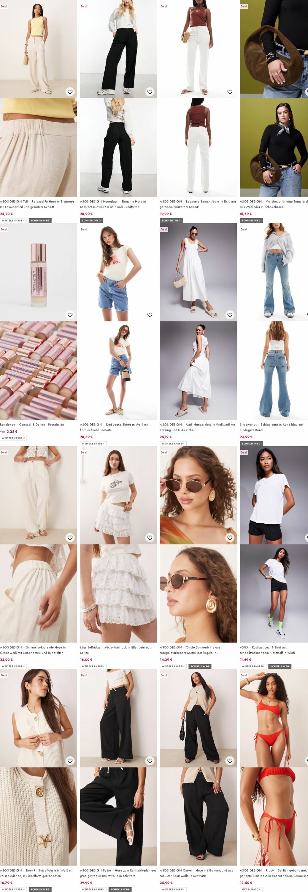 Prospekt Asos 25.08.2025 - 03.09.2025
