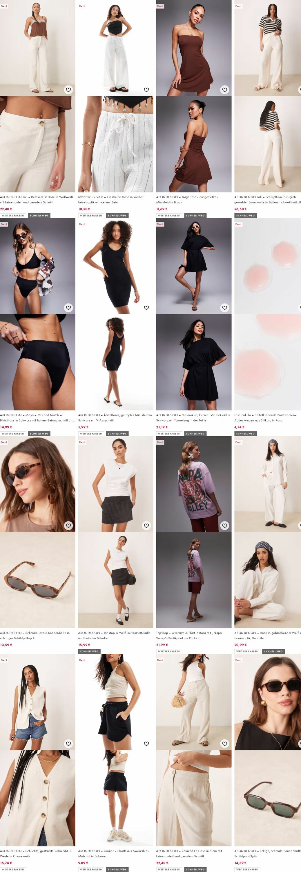 Prospekt Asos 25.08.2025 - 03.09.2025