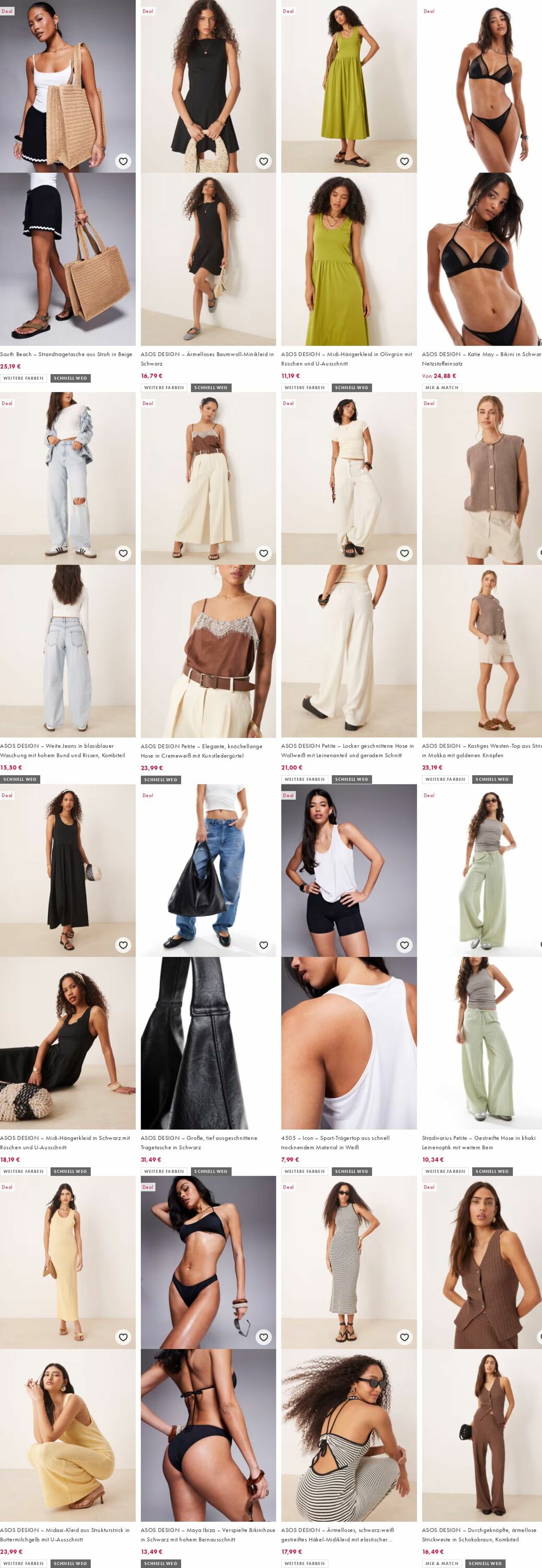 Prospekt Asos 25.08.2025 - 03.09.2025