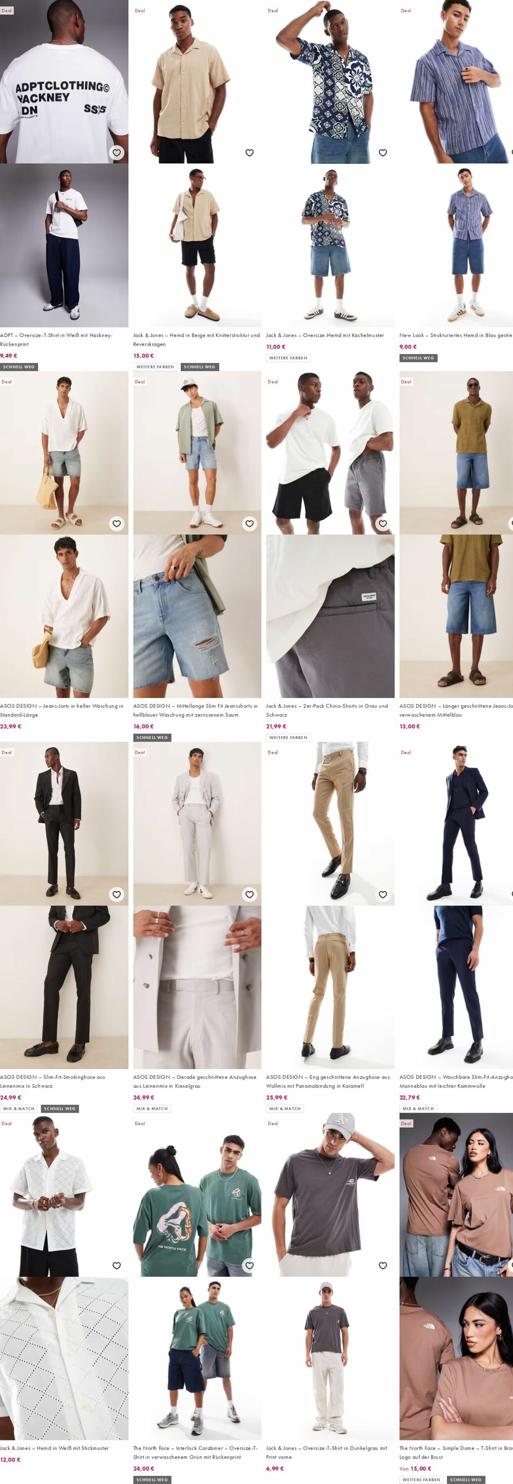 Prospekt Asos 25.08.2025 - 03.09.2025