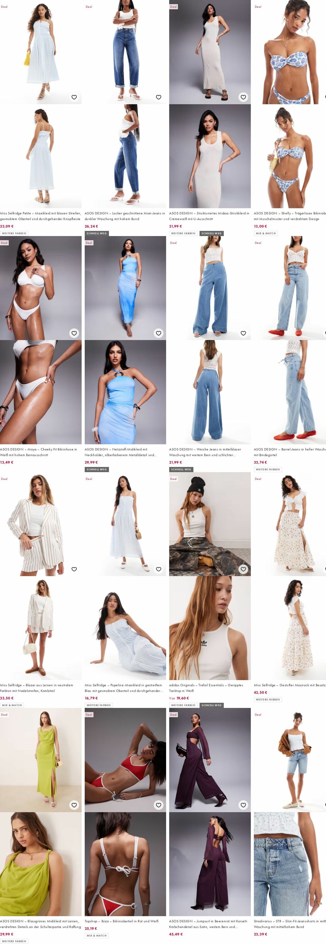 Prospekt Asos 25.08.2025 - 03.09.2025