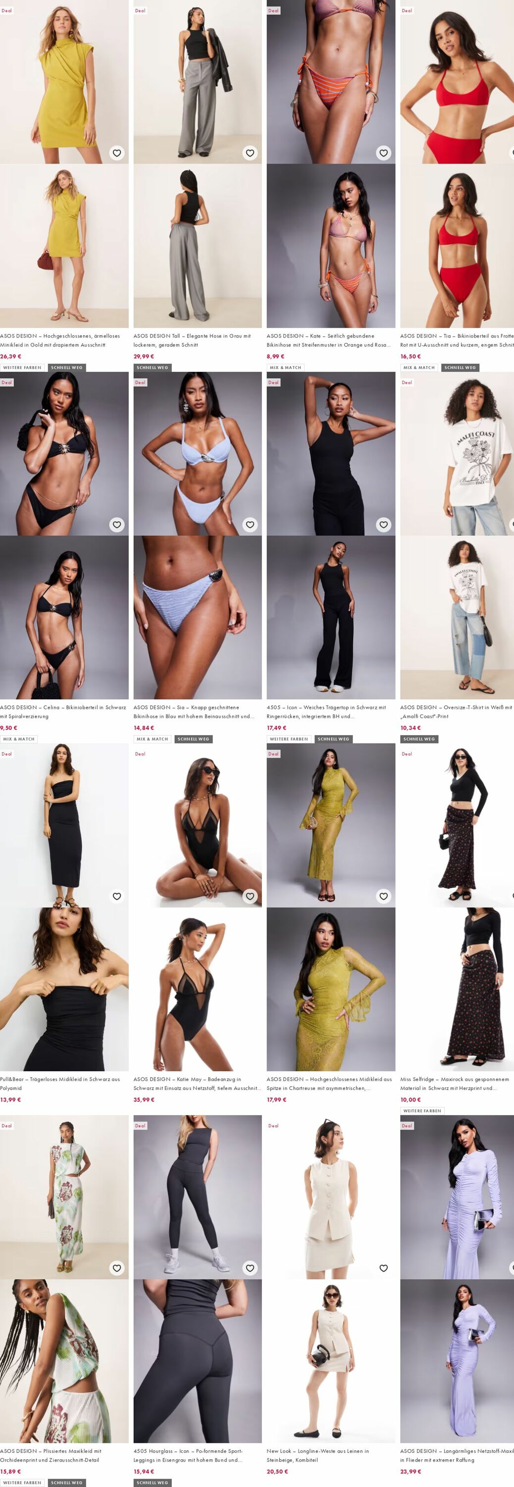 Prospekt Asos 25.08.2025 - 03.09.2025