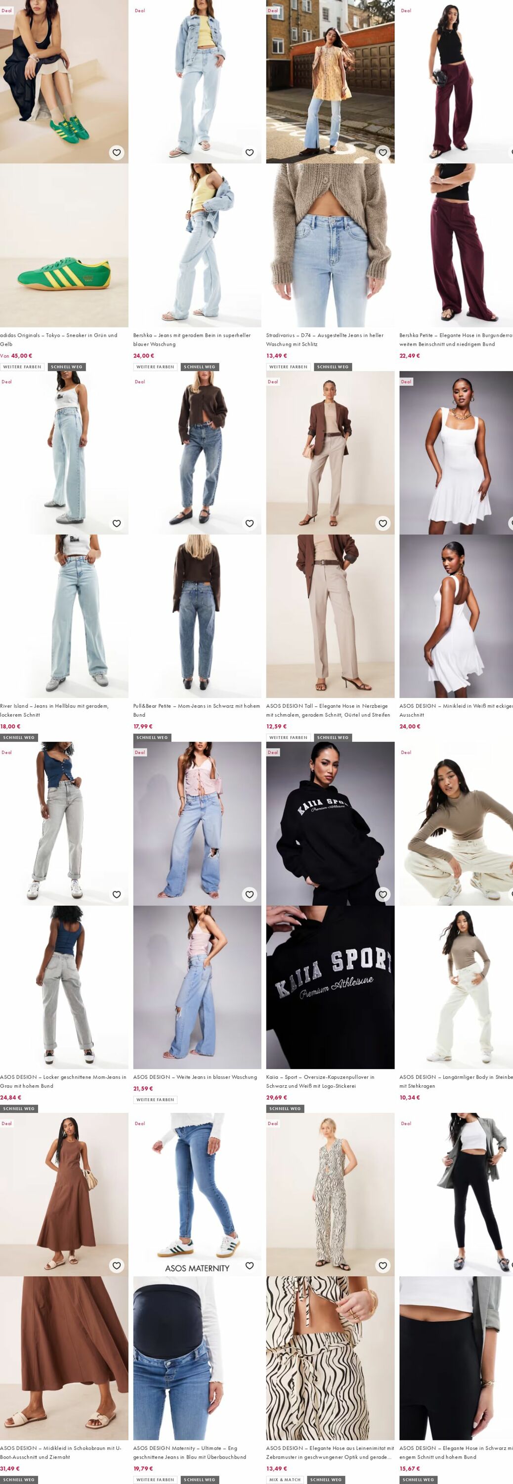 Prospekt Asos 25.08.2025 - 03.09.2025