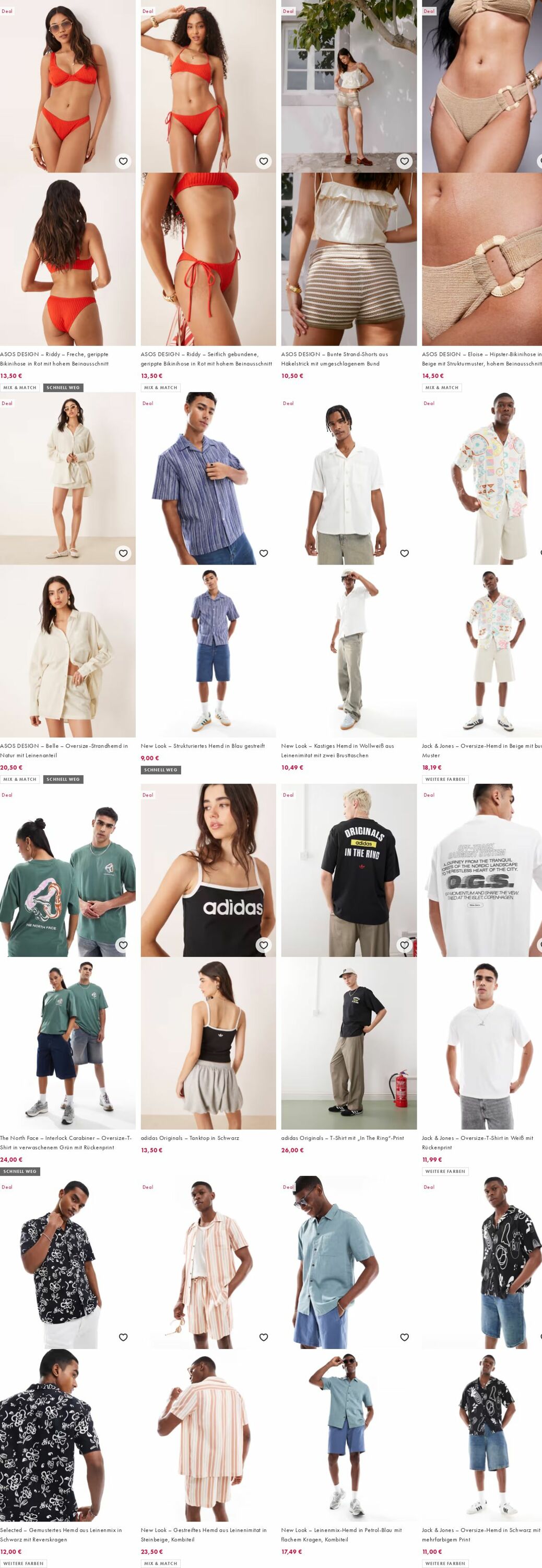 Prospekt Asos 25.08.2025 - 03.09.2025