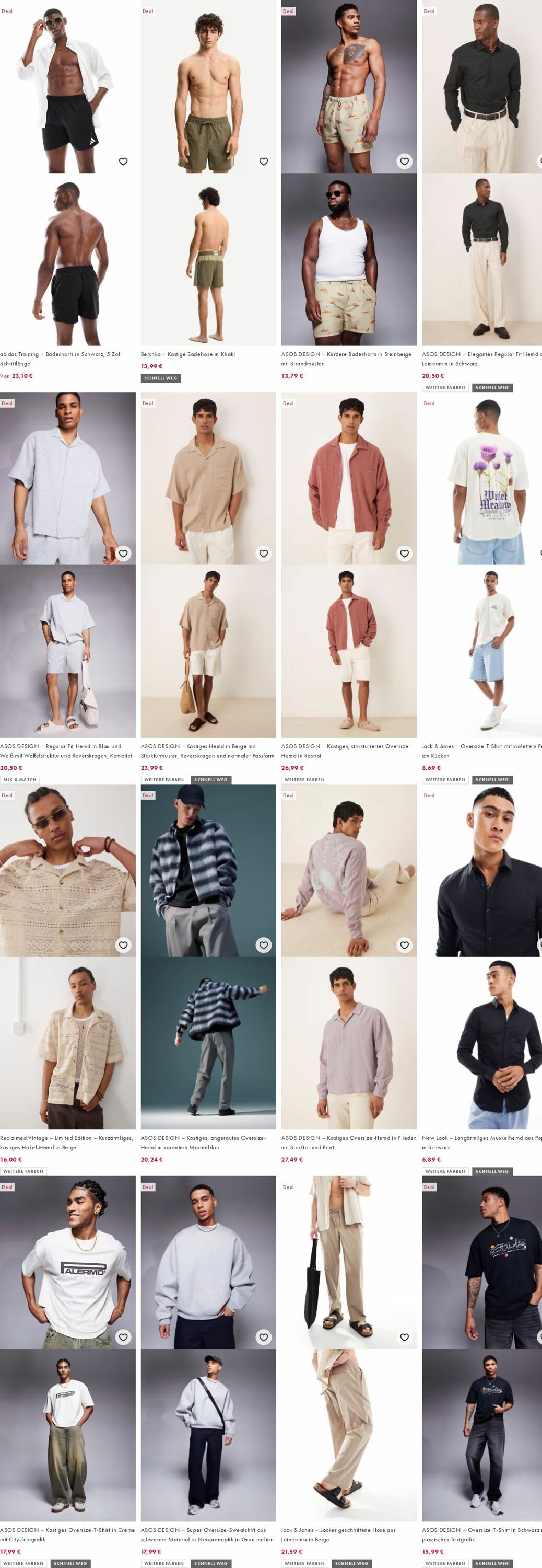 Prospekt Asos 25.08.2025 - 03.09.2025