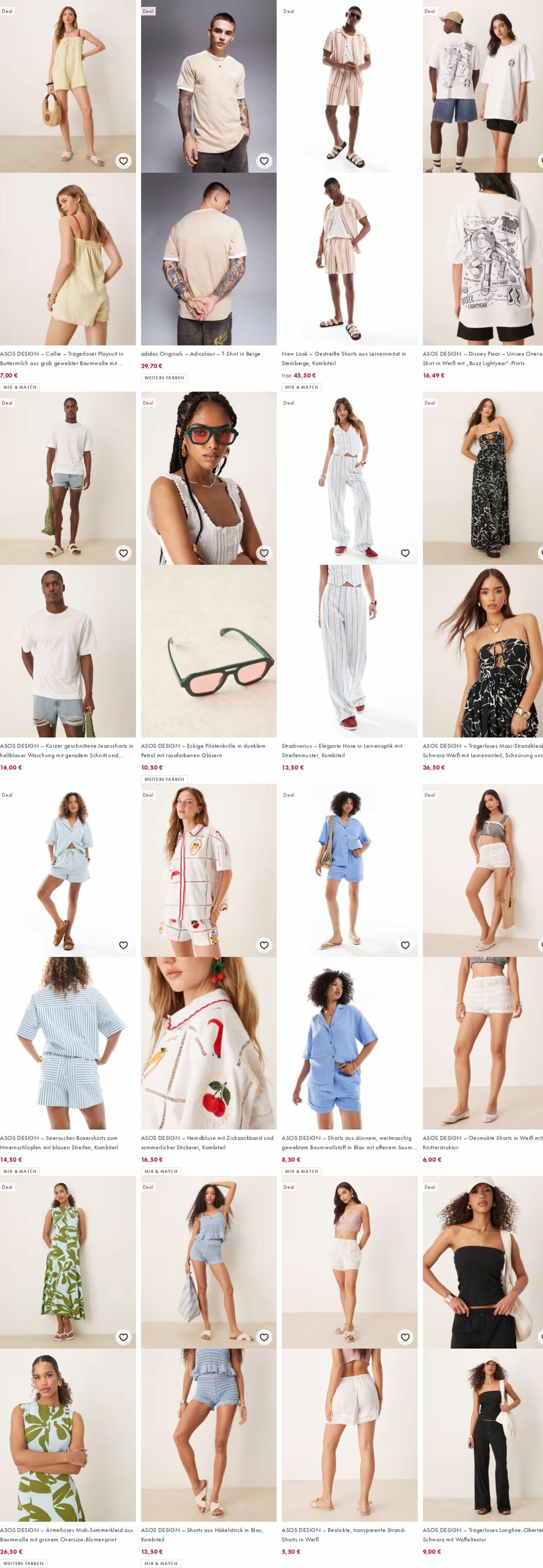 Prospekt Asos 25.08.2025 - 03.09.2025