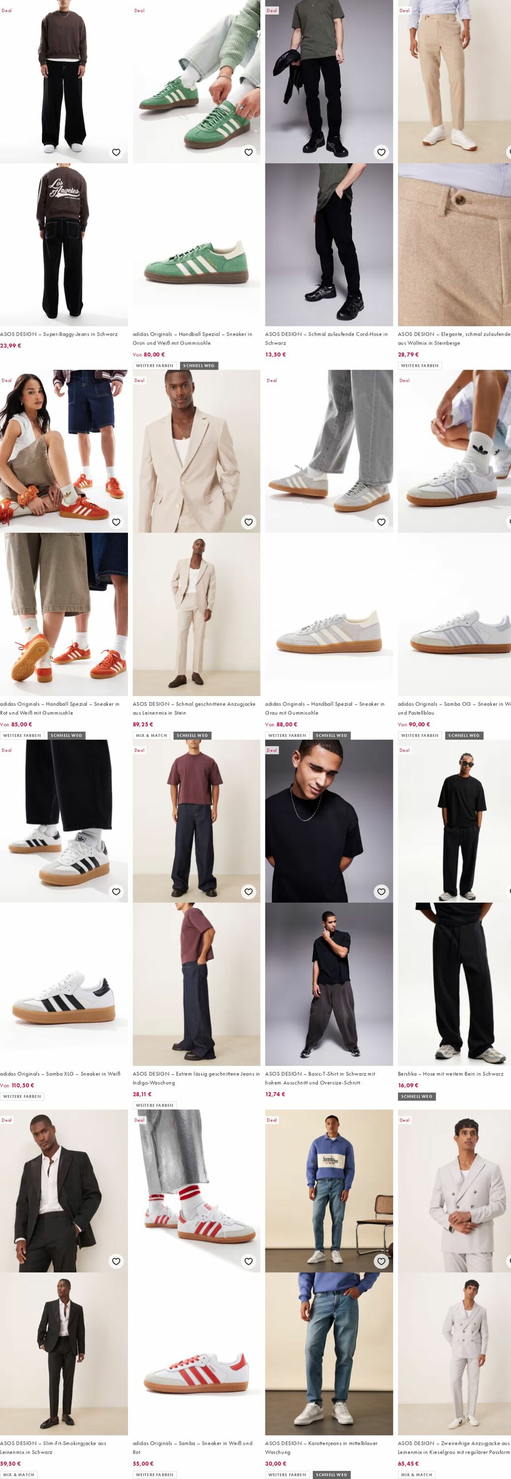 Prospekt Asos 25.08.2025 - 03.09.2025