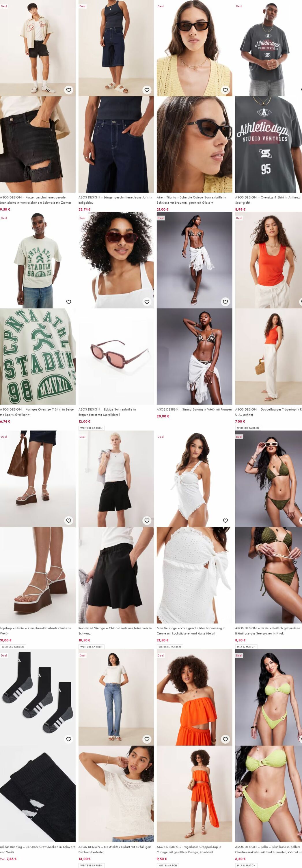 Prospekt Asos 25.08.2025 - 03.09.2025