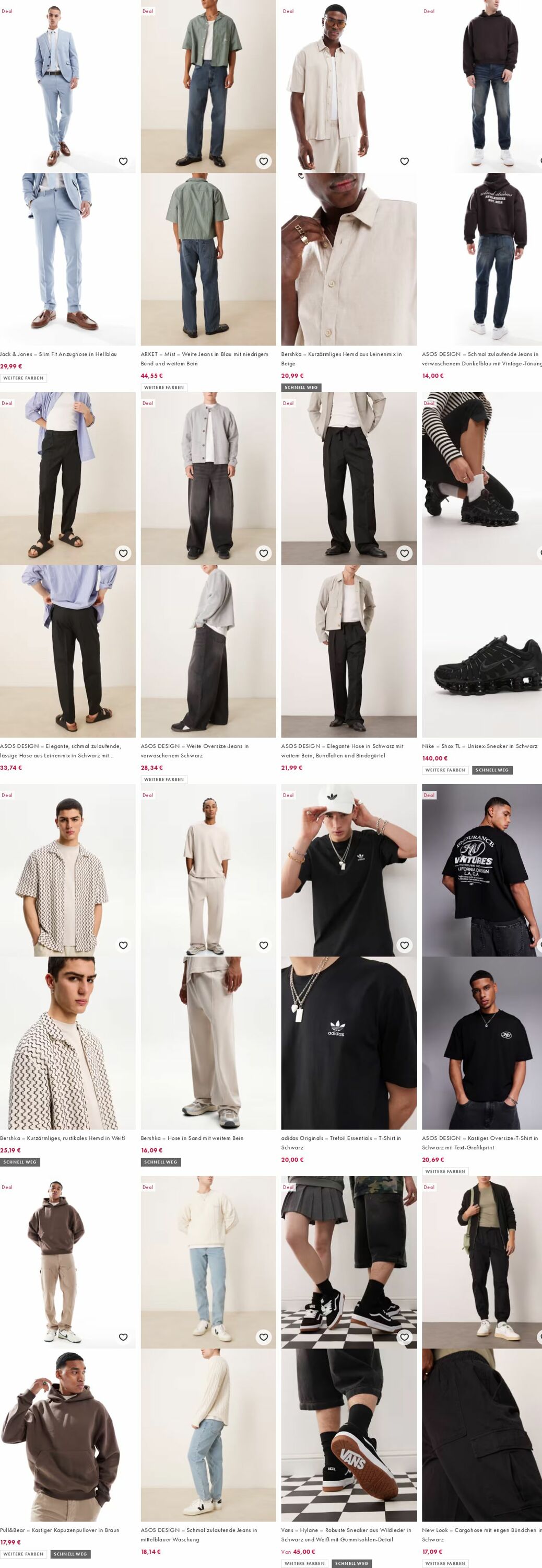 Prospekt Asos 25.08.2025 - 03.09.2025