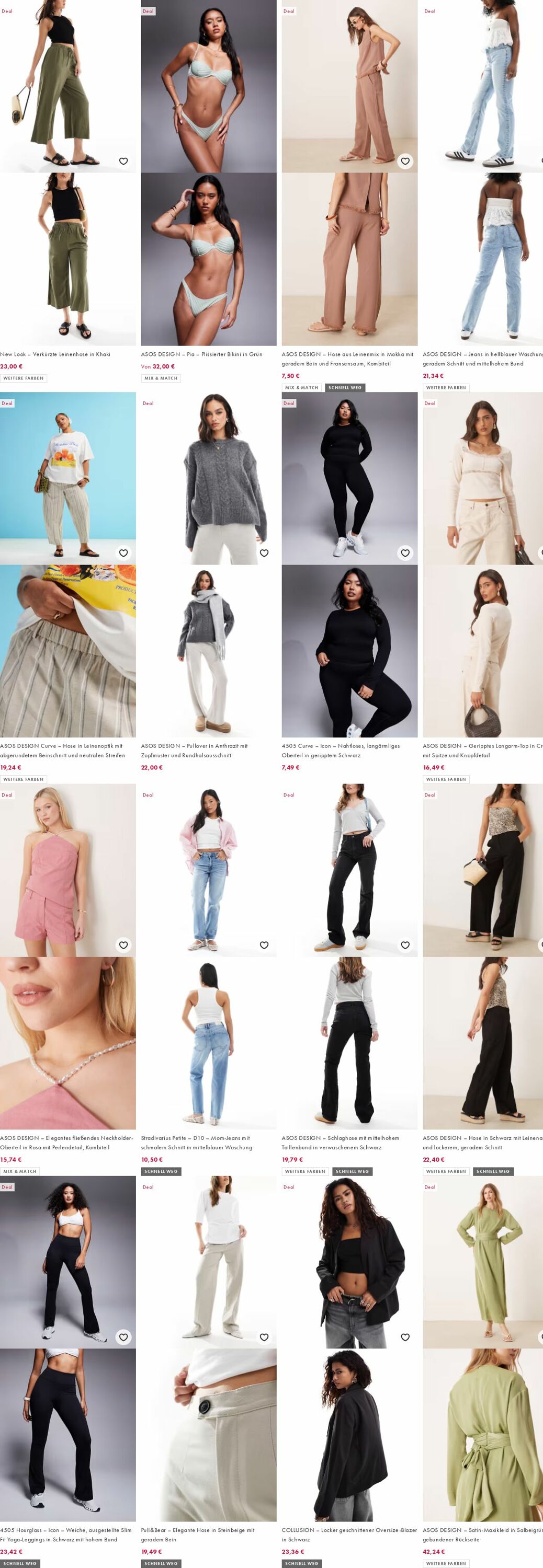 Prospekt Asos 25.08.2025 - 03.09.2025