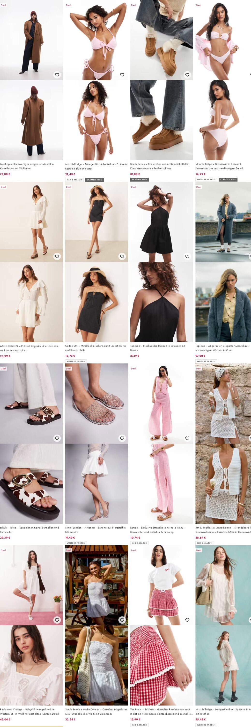 Prospekt Asos 15.09.2025 - 24.09.2025