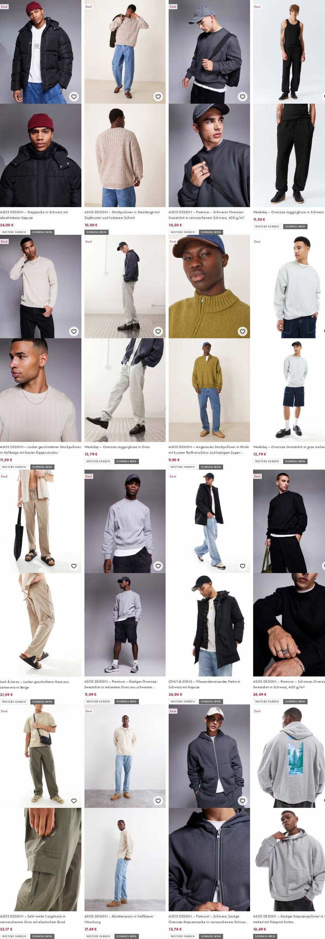 Prospekt Asos 15.09.2025 - 24.09.2025