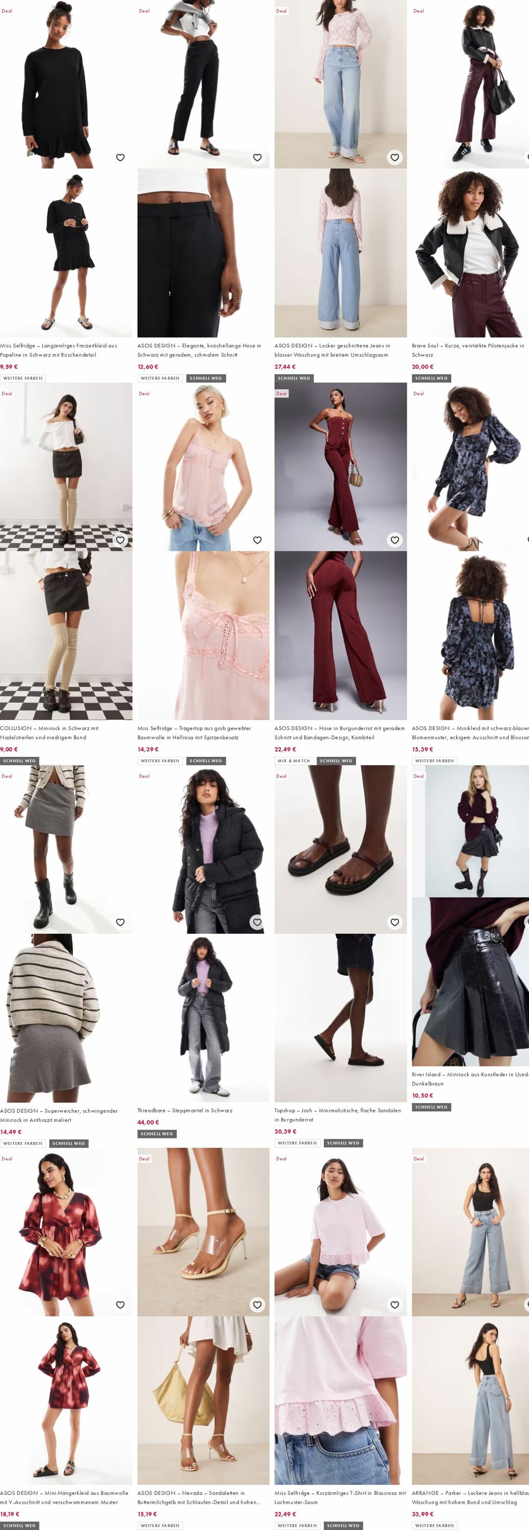 Prospekt Asos 15.09.2025 - 24.09.2025