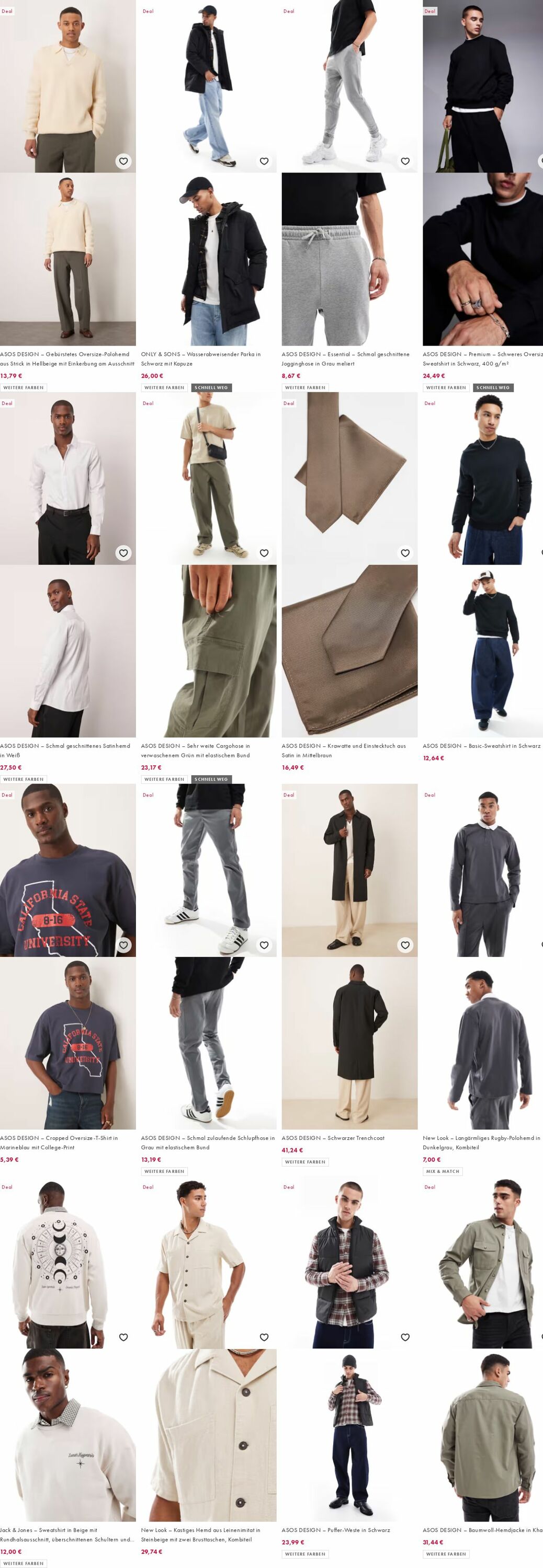 Prospekt Asos 15.09.2025 - 24.09.2025