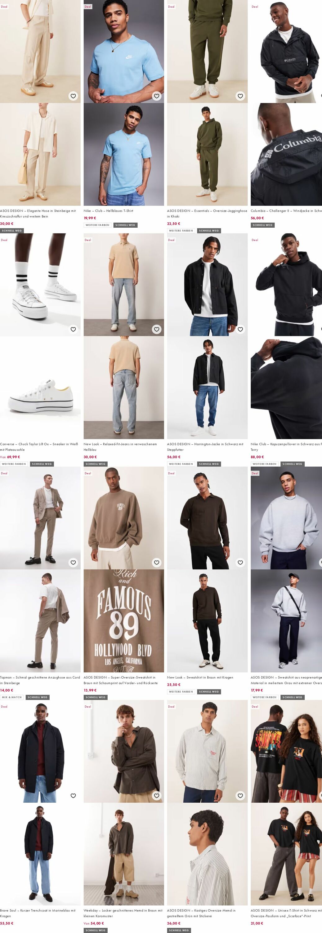 Prospekt Asos 15.09.2025 - 24.09.2025