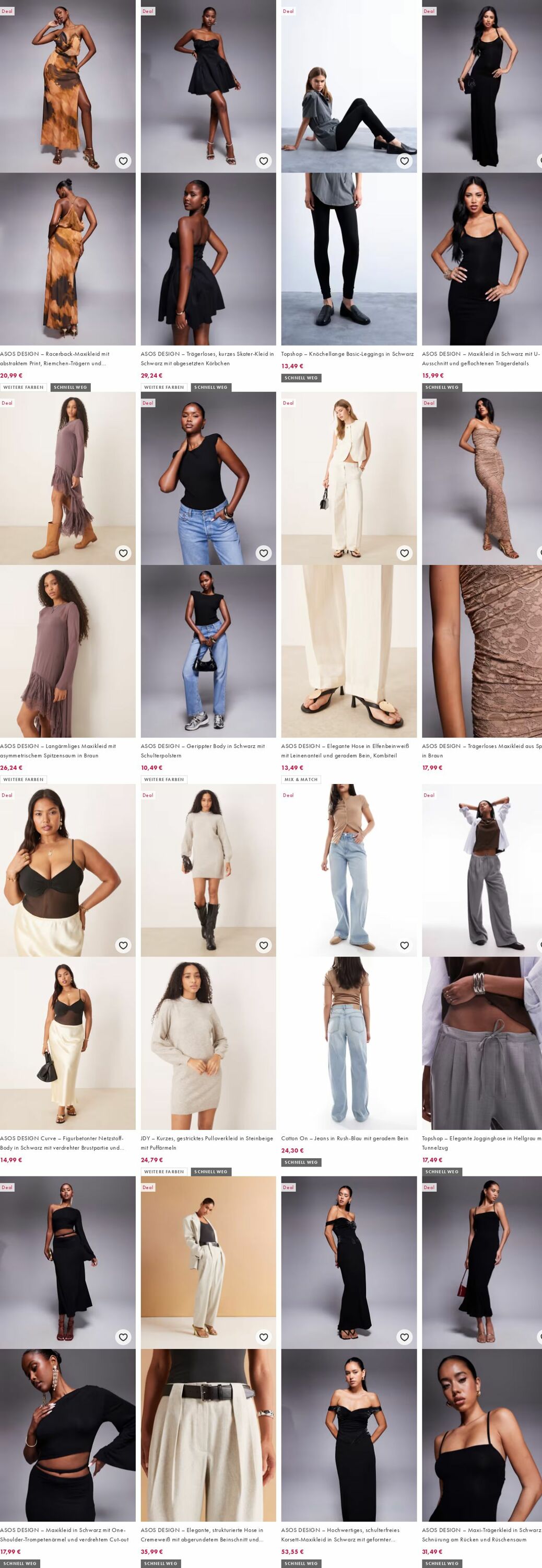 Prospekt Asos 27.10.2025 - 05.11.2025