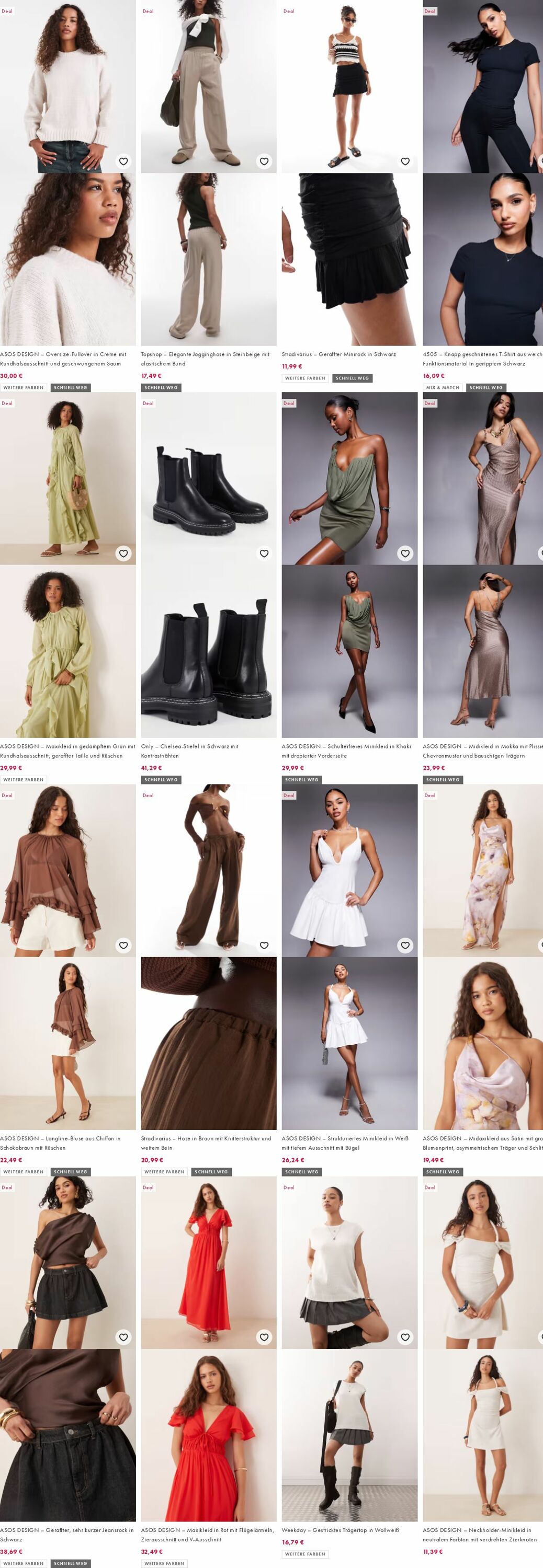 Prospekt Asos 27.10.2025 - 05.11.2025
