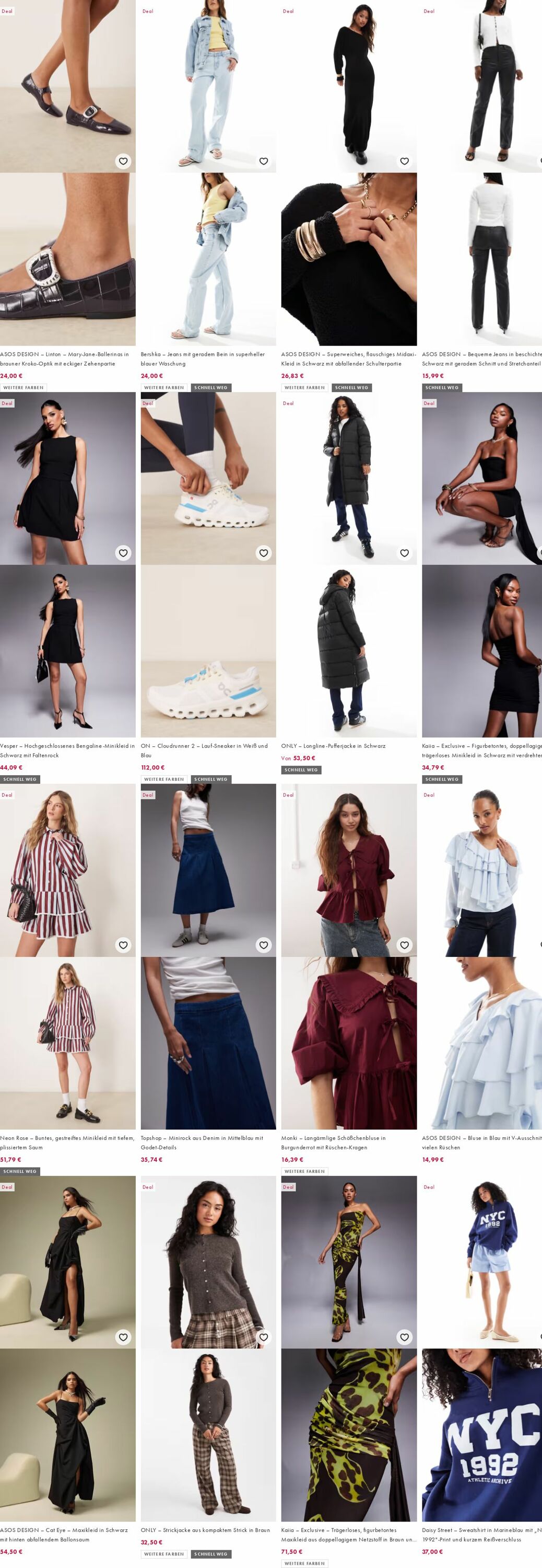 Prospekt Asos 27.10.2025 - 05.11.2025