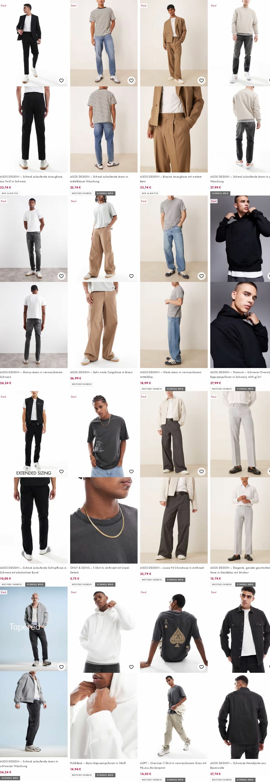 Prospekt Asos 27.10.2025 - 05.11.2025