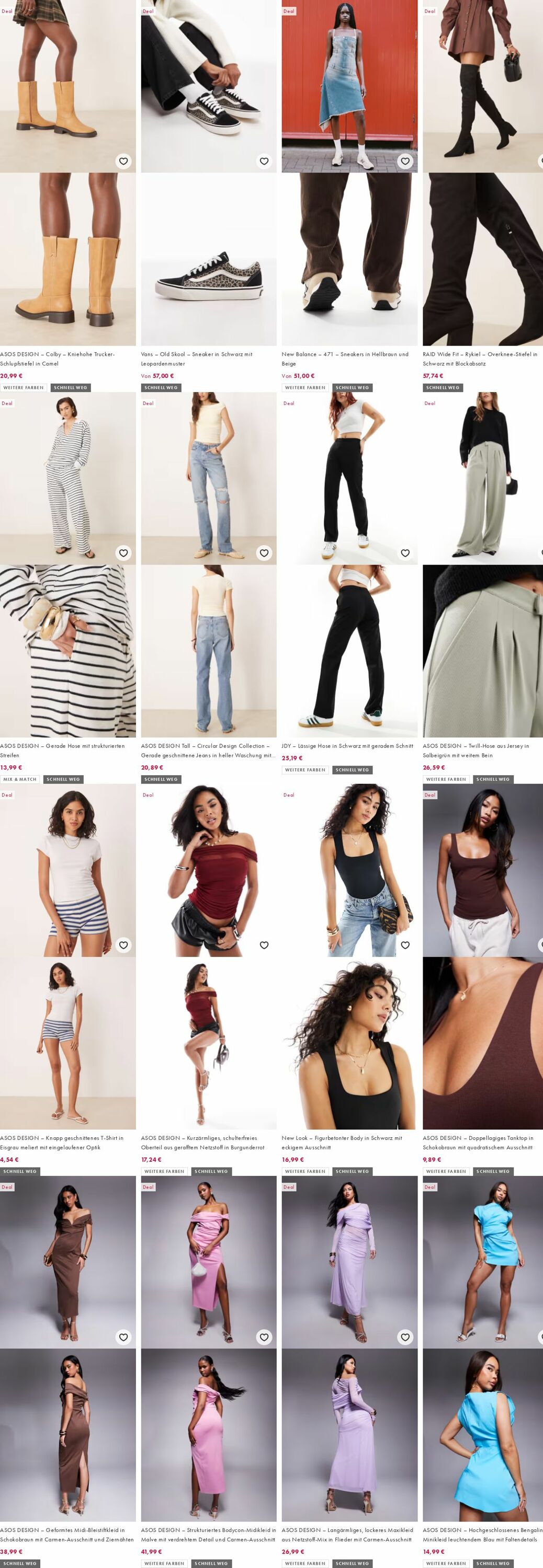 Prospekt Asos 27.10.2025 - 05.11.2025