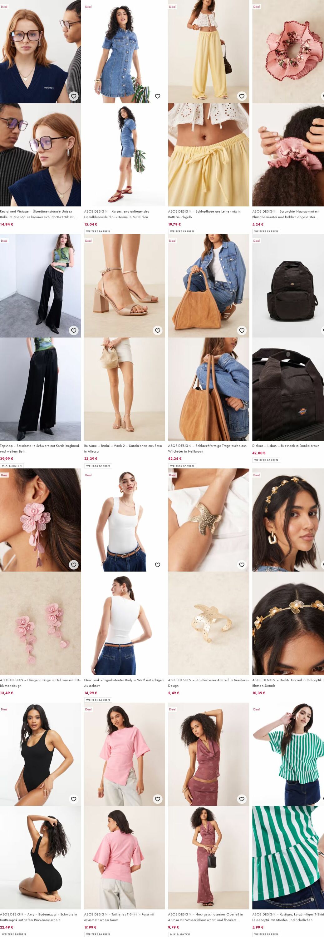Prospekt Asos 27.10.2025 - 05.11.2025