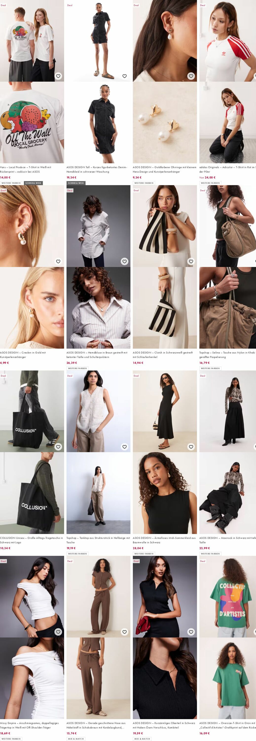Prospekt Asos 27.10.2025 - 05.11.2025
