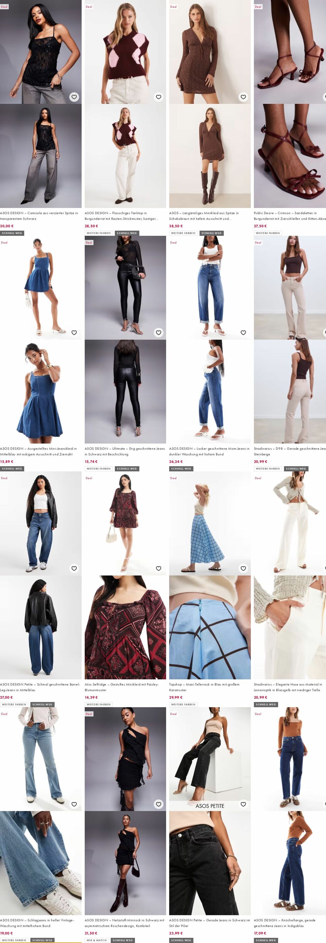 Prospekt Asos 27.10.2025 - 05.11.2025