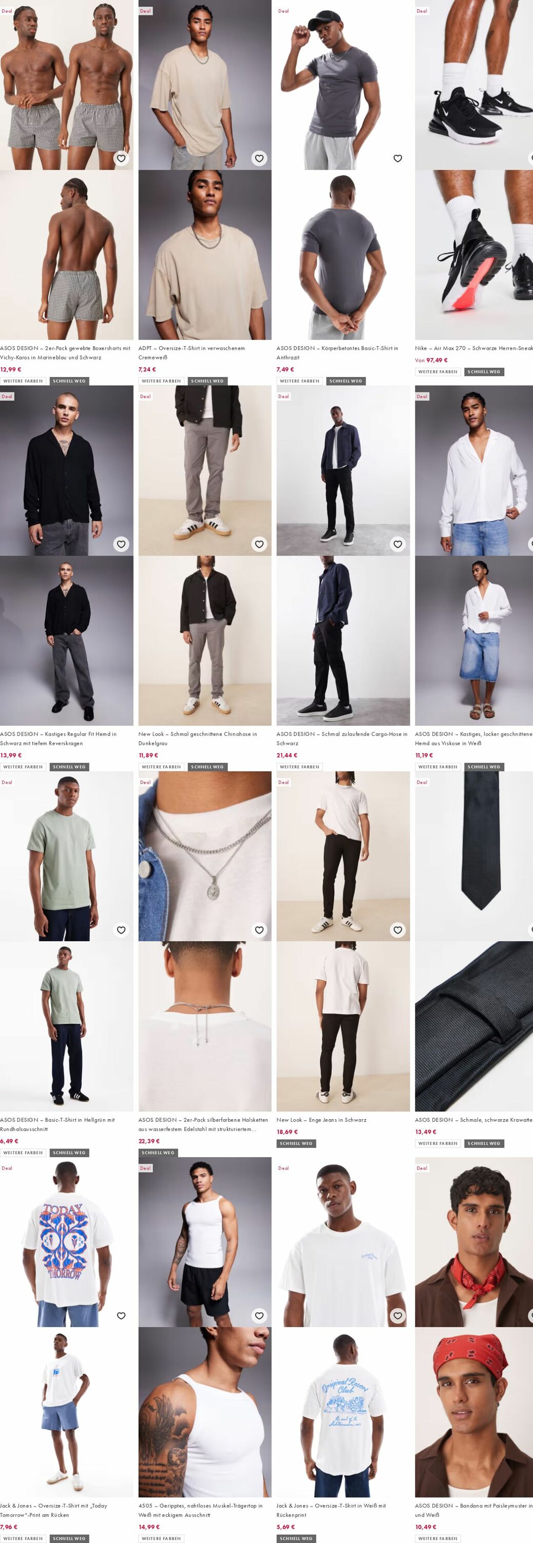 Prospekt Asos 27.10.2025 - 05.11.2025