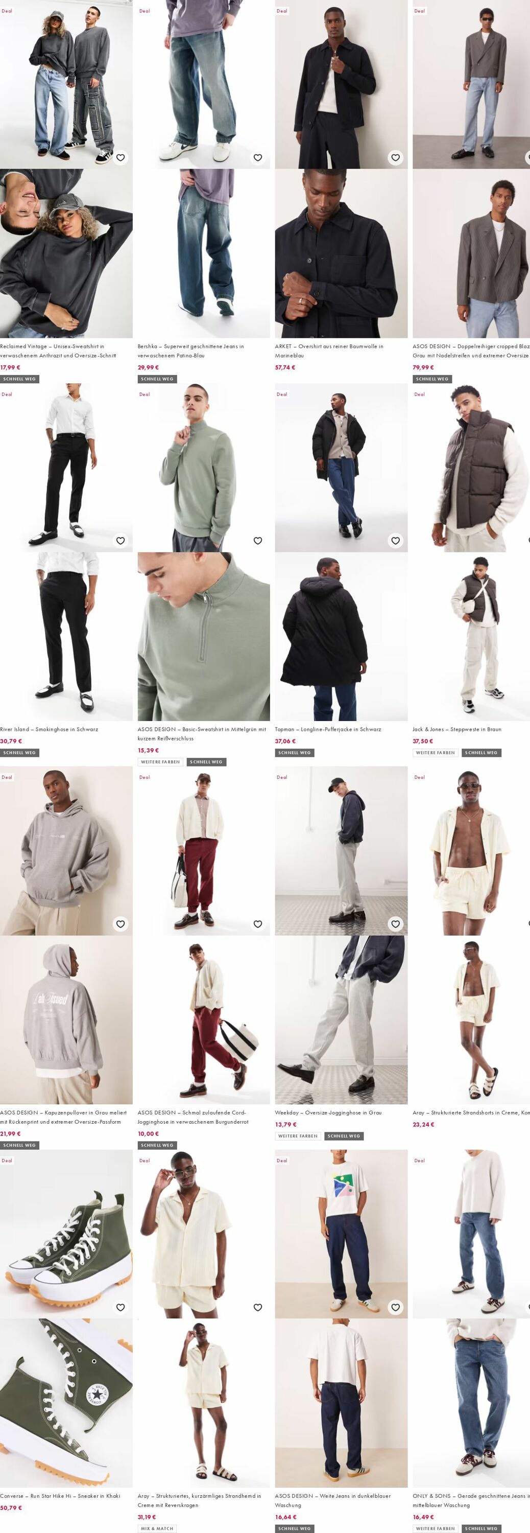 Prospekt Asos 27.10.2025 - 05.11.2025