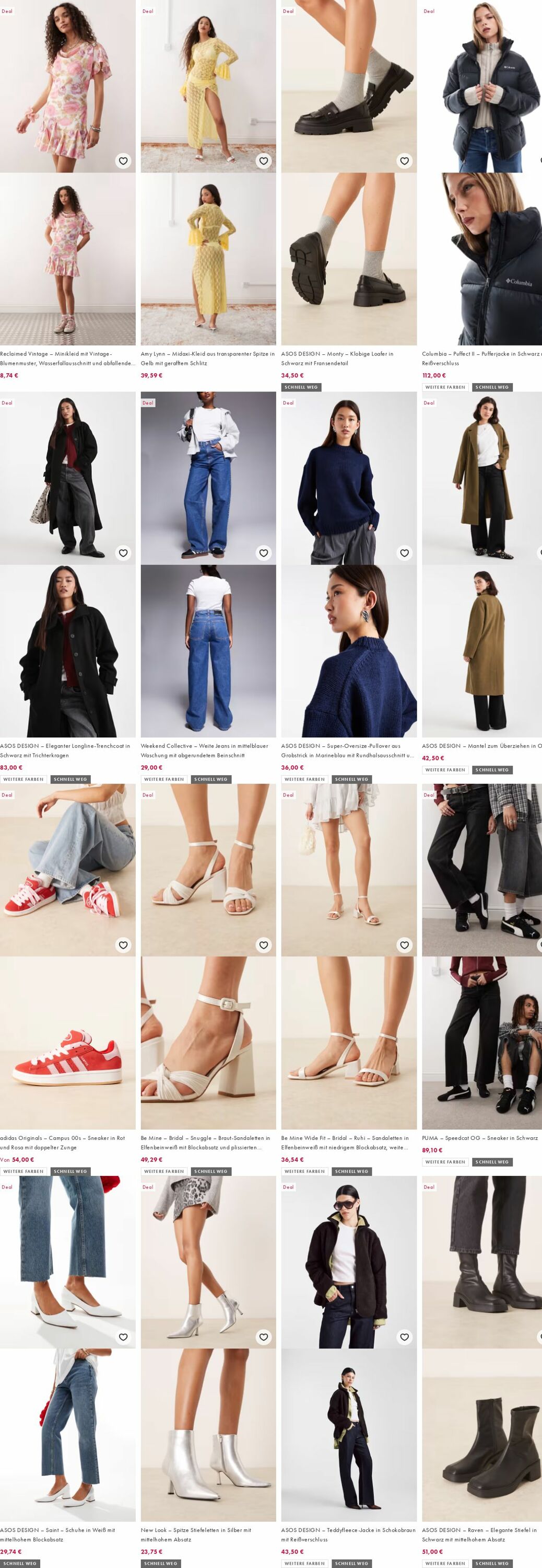 Prospekt Asos 27.10.2025 - 05.11.2025