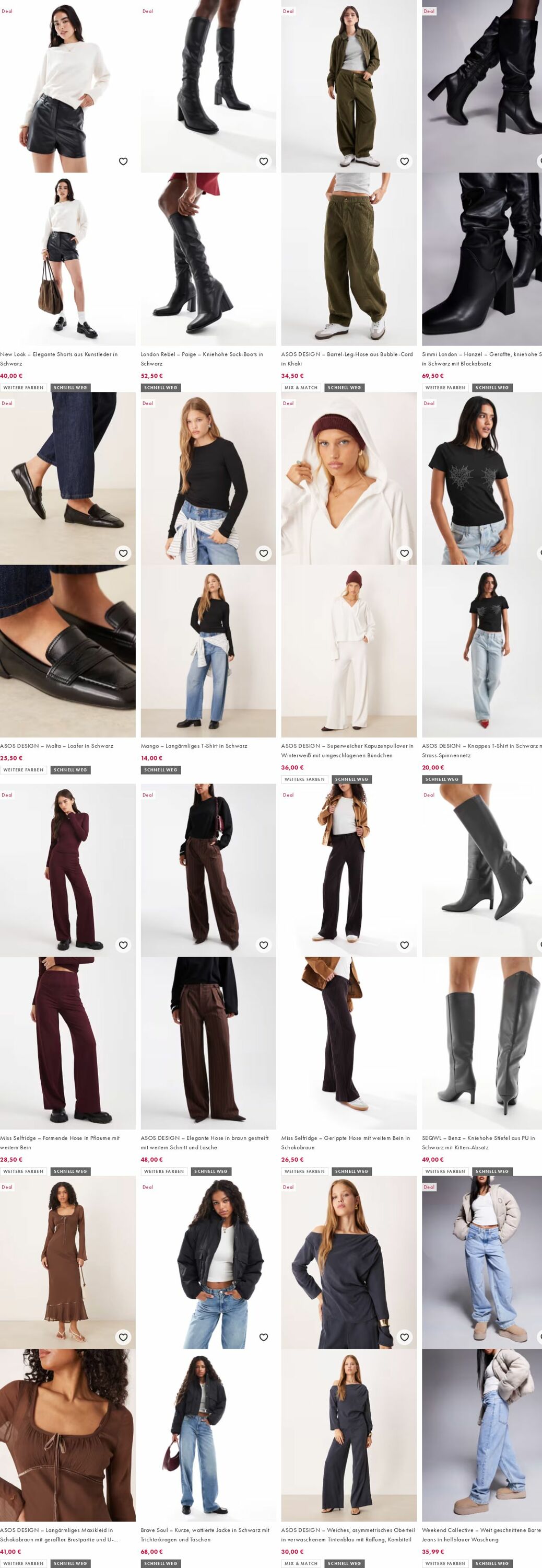 Prospekt Asos 27.10.2025 - 05.11.2025