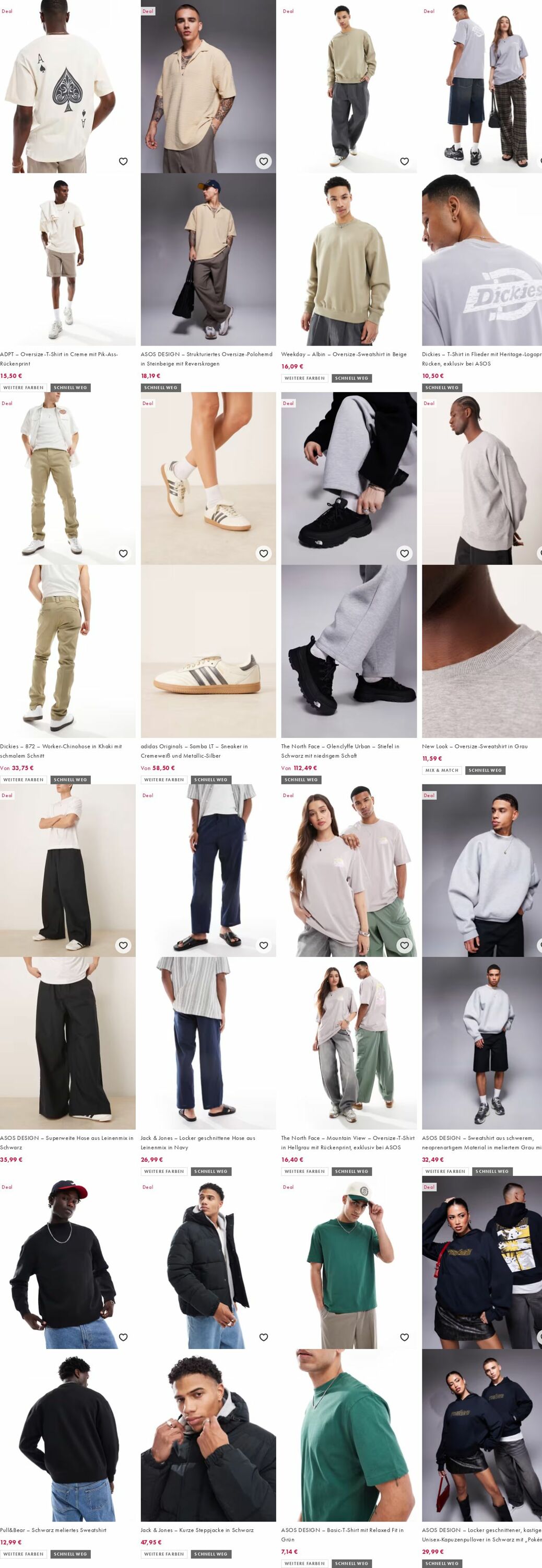 Prospekt Asos 27.10.2025 - 05.11.2025