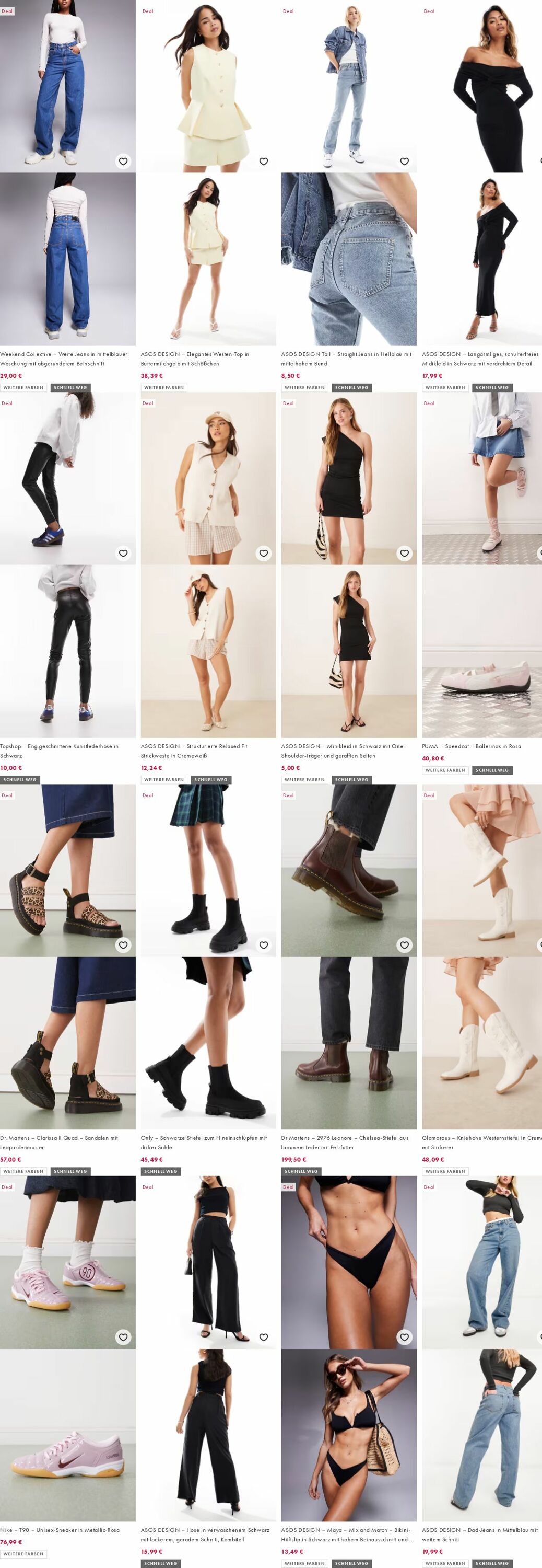 Prospekt Asos 27.10.2025 - 05.11.2025