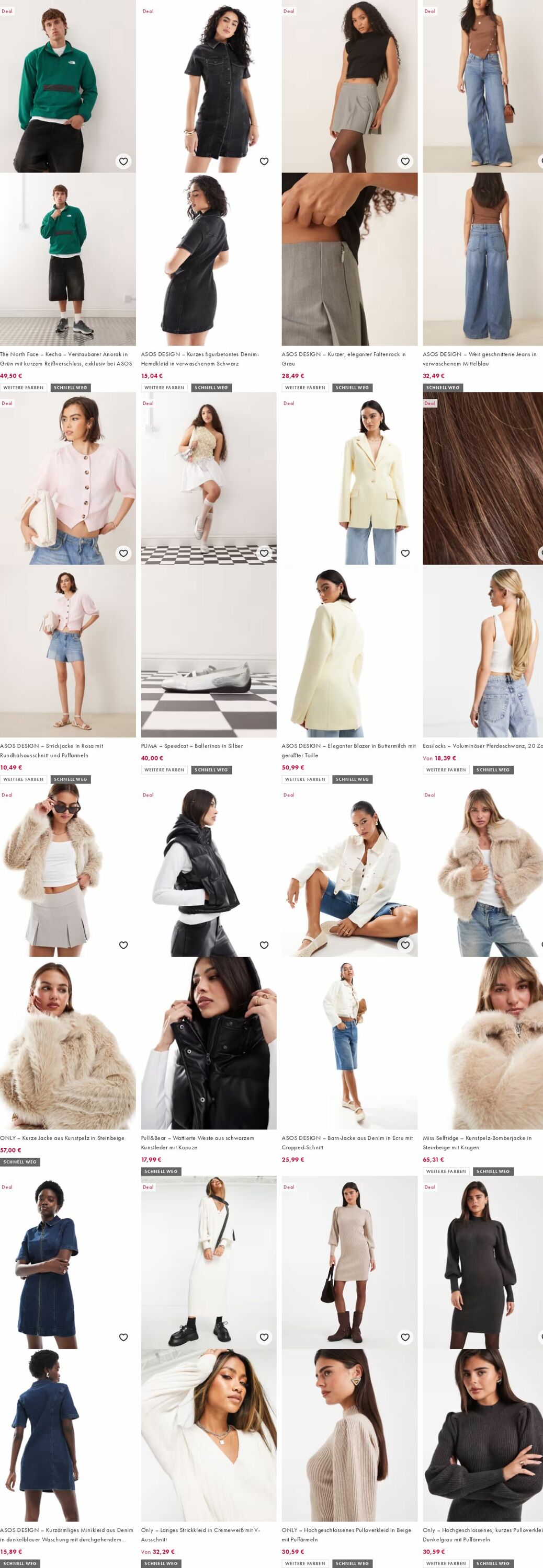 Prospekt Asos 27.10.2025 - 05.11.2025