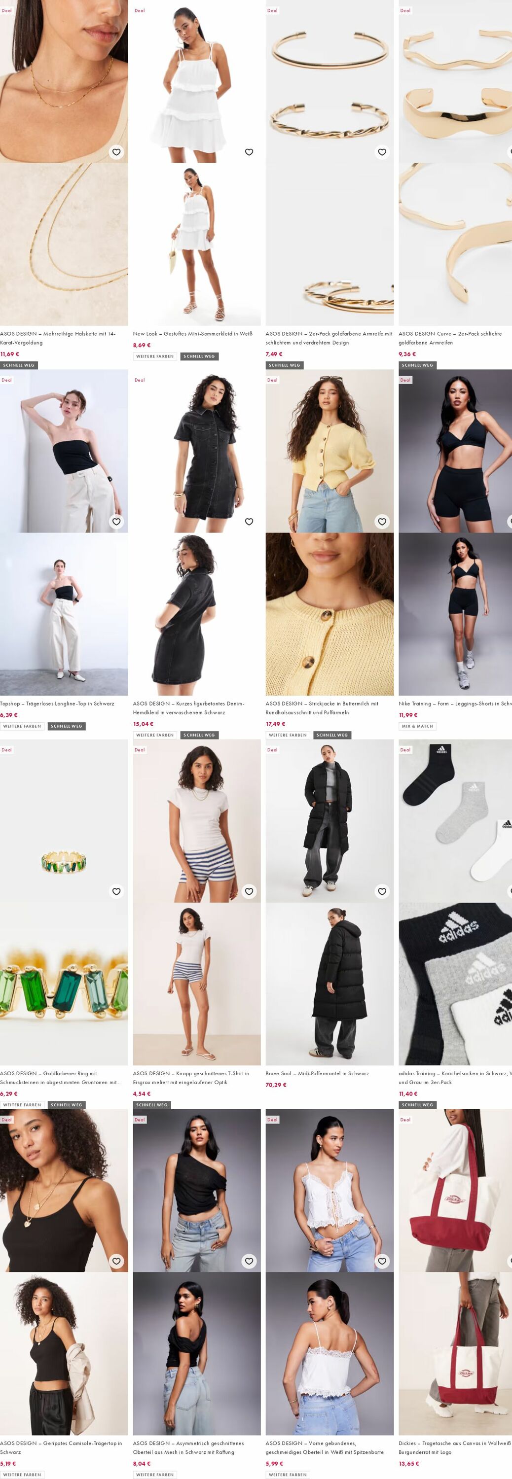 Prospekt Asos 27.10.2025 - 05.11.2025