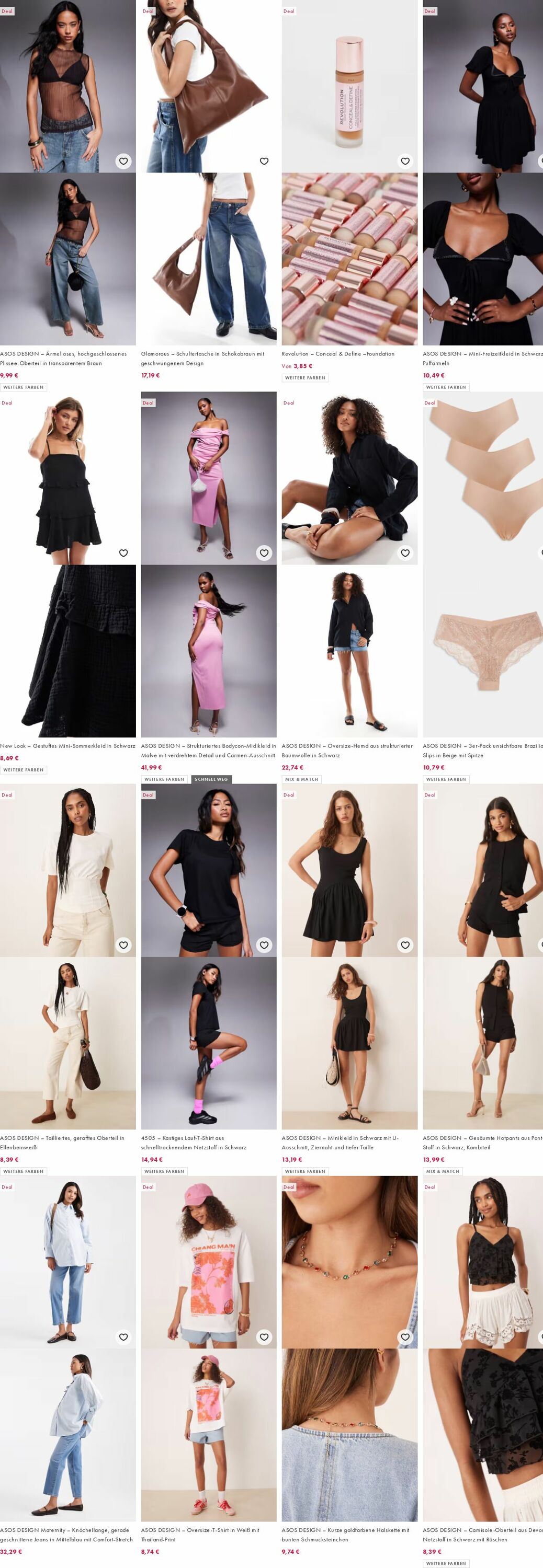 Prospekt Asos 27.10.2025 - 05.11.2025