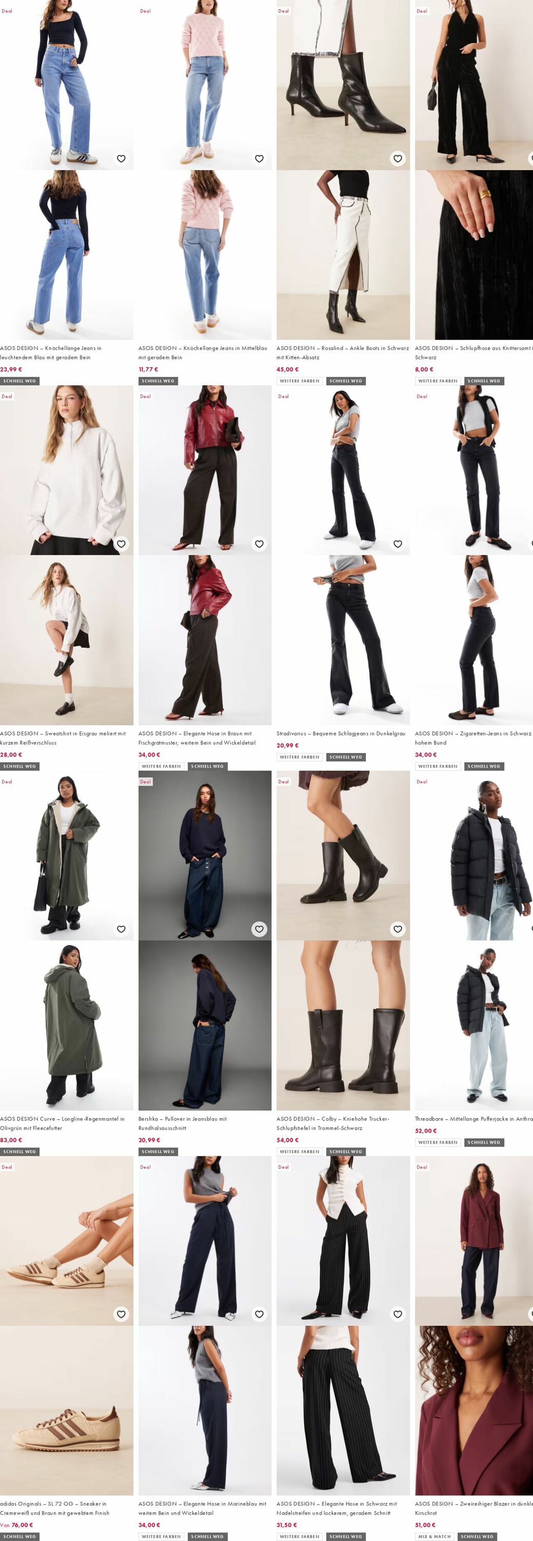 Prospekt Asos 27.10.2025 - 05.11.2025