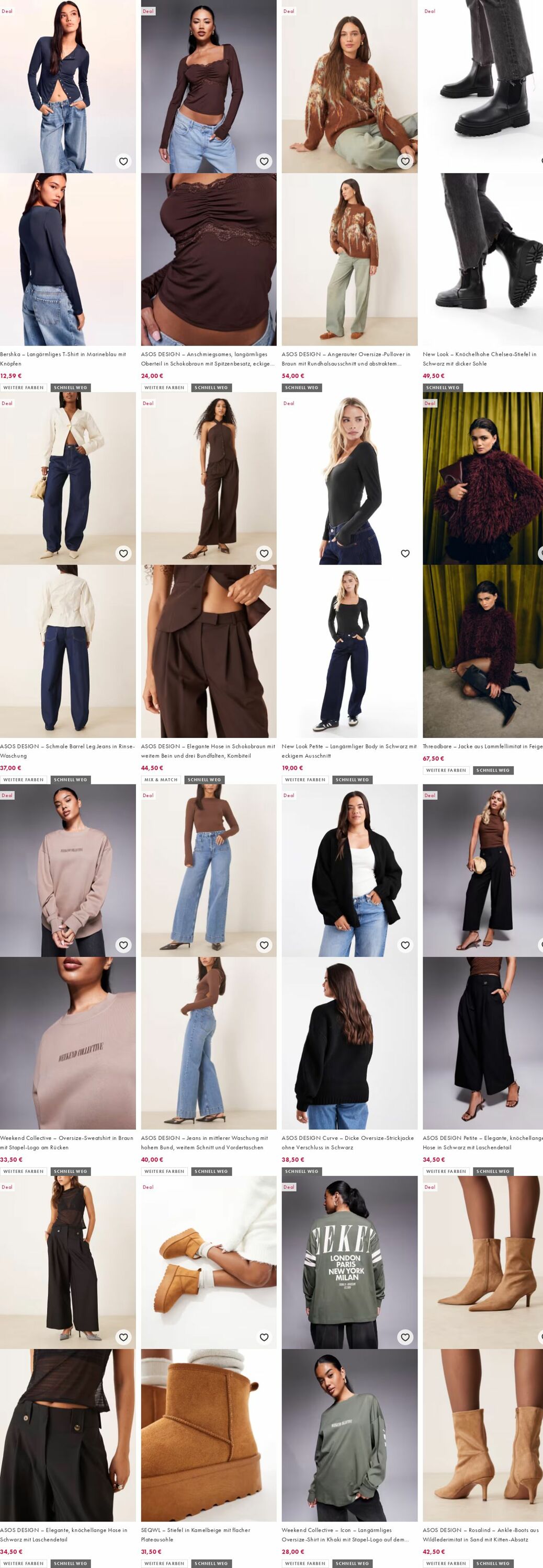 Prospekt Asos 27.10.2025 - 05.11.2025